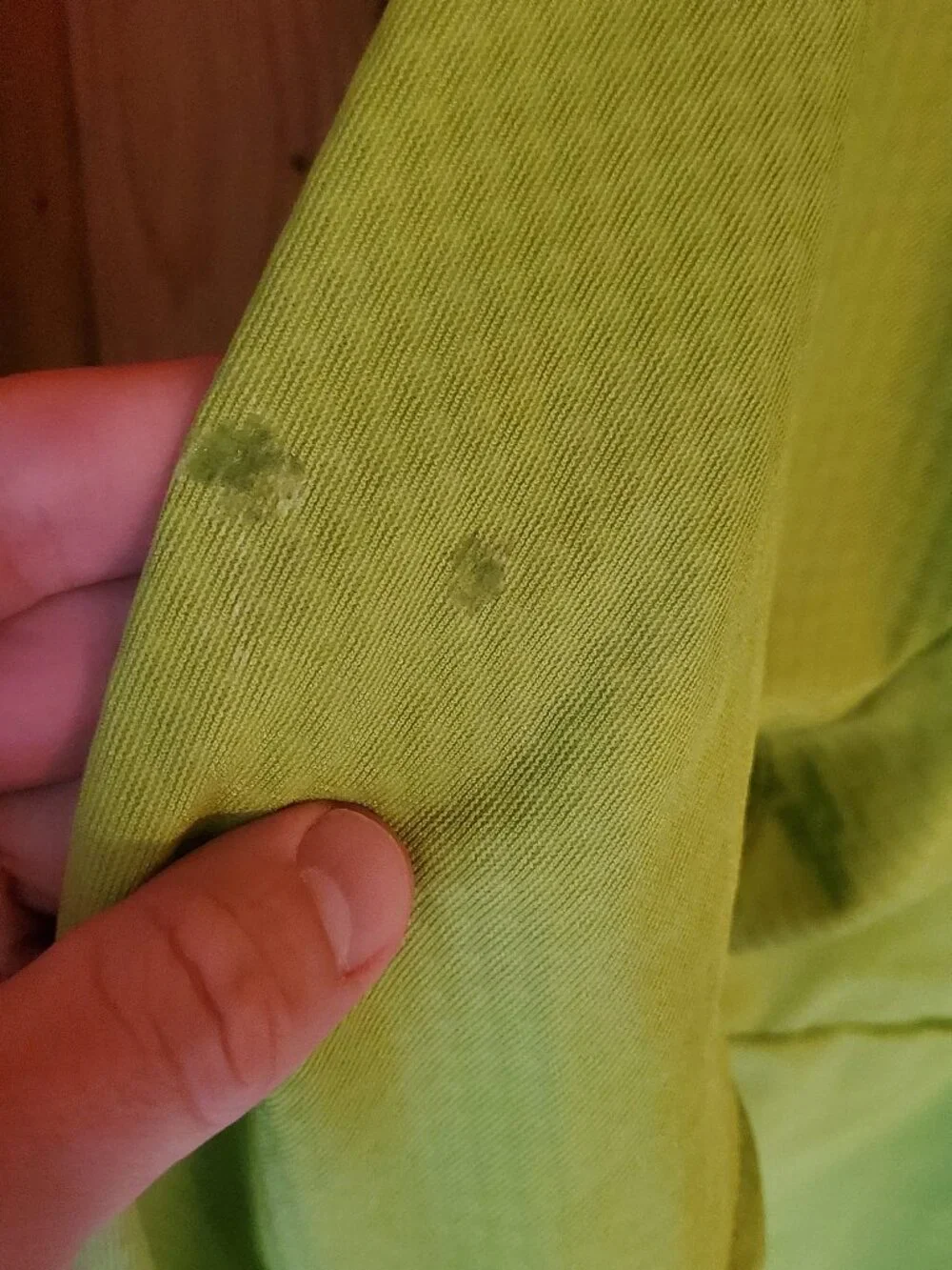 The North Face bright lime
